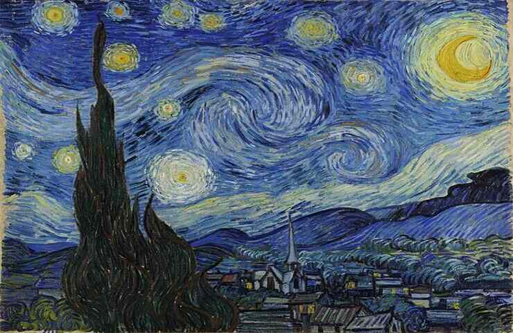 notte stellata di Van Gogh