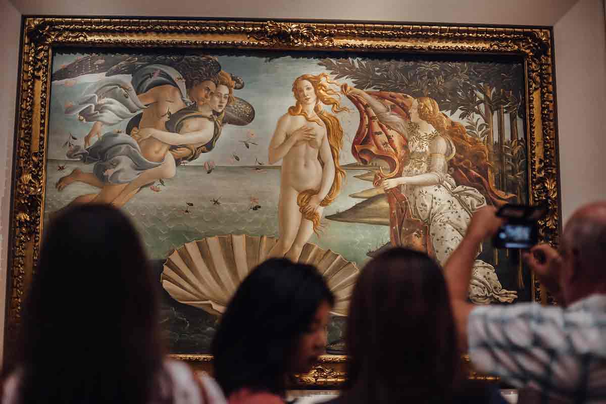 uffizia firenze primavera botticelli