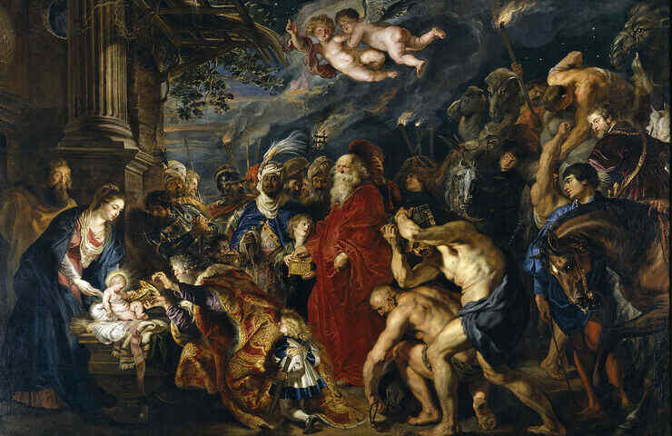 adorazione dei Magi di Rubens