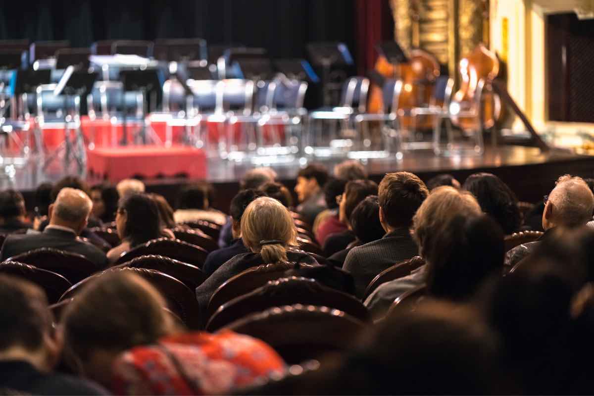 Una platea a teatro