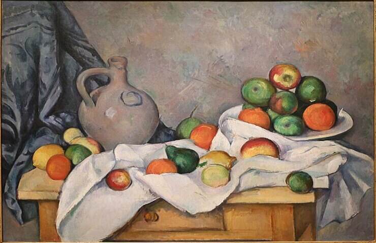 Natura morta di Cezanne